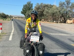Portrait de Karim Mosta, vélo gravel dans l’Atlas avec Trekline
