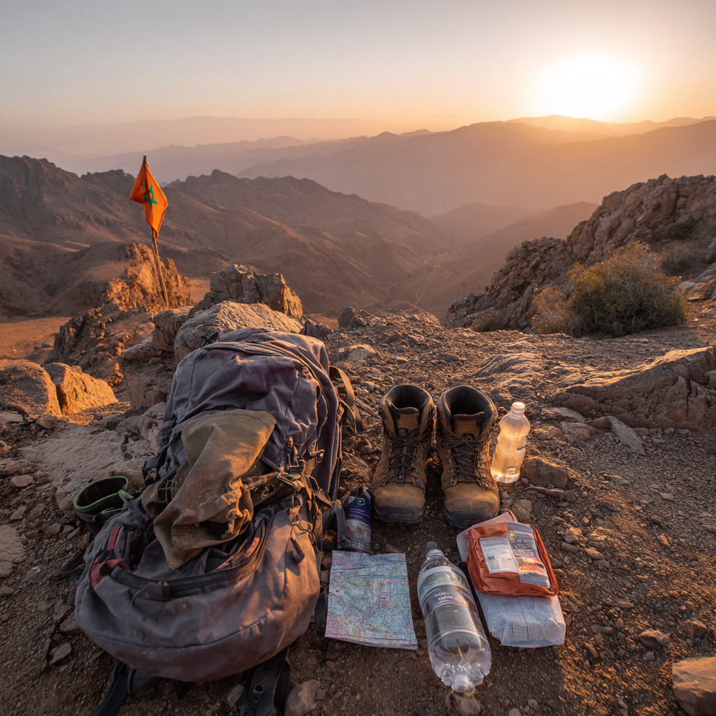 Préparation trek itinérant Maroc – équipement de randonnée
